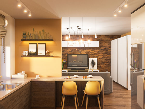 From bachelor pads to studio apartments… design the perfect kitchenette - Synergy Cabinets From bachelor pads to studio apartments… design the perfect kitchenette - Synergy Cabinets